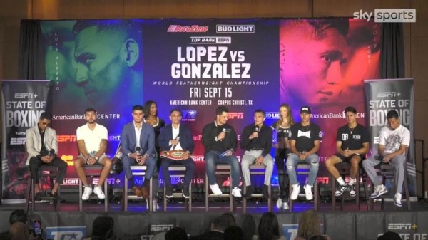 Luis Alberto Lopez vs Joet Gonzalez: 'When we get in the ring there is no respect. It’s going to be a total war' Luis Alberto Lopez vs Joet Gonzalez: 'When we get in the ring there is no respect. It’s going to be a total war'