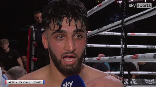 Adam Azim passes a tricky test to beat dangerous Ukrainian Aram Fanyan over 10 rounds Adam Azim passes a tricky test to beat dangerous Ukrainian Aram Fanyan over 10 rounds