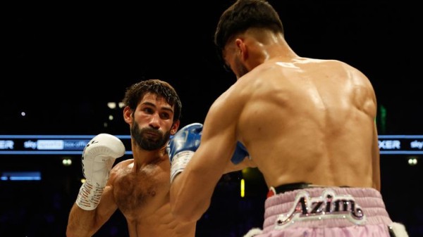 Adam Azim passes a tricky test to beat dangerous Ukrainian Aram Fanyan over 10 rounds Adam Azim passes a tricky test to beat dangerous Ukrainian Aram Fanyan over 10 rounds