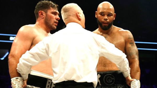 Frazer Clarke laughs off low-blow scare in stoppage win over David Allen: "He deserves an Oscar!" Frazer Clarke laughs off low-blow scare in stoppage win over David Allen: "He deserves an Oscar!"